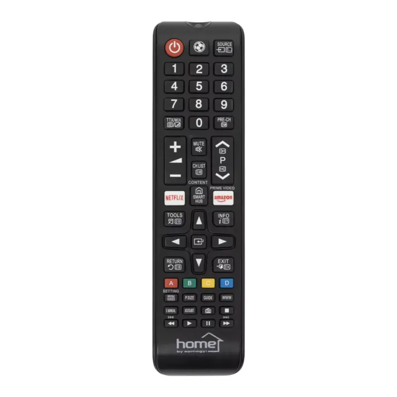 Ne maradj le Home SAM 2 Samsung távirányító, Samsung márkájú TV készülékekhez, nem igényel beállítást, URC_SAM_2