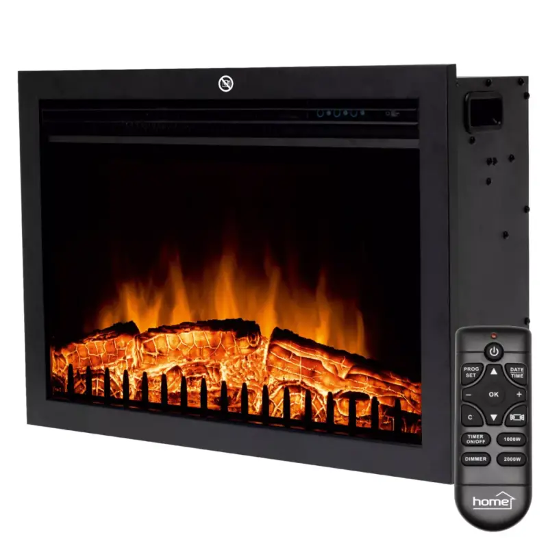 Home FKKI 03 beépíthető elektromos látványkandalló, 1000W/2000W, heti program, távirányító, FKKI_03 Kihagyhatatlan ajánlat