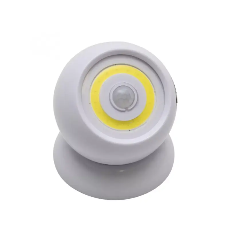 Bestseller Home PNL 5 LED mozgásérzékelős lámpa, 2 W COB LED, forgatható, melegfehér, mágneses, 3 üzemmód, PNL_5