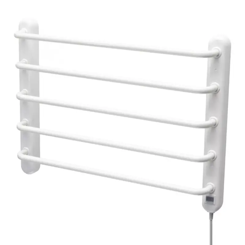 Biztonságos fizetés Home FTW 4 fali fűtött elektromos törölközőszárító, 90W, IPX1 védelem, fehér, FTW_4
