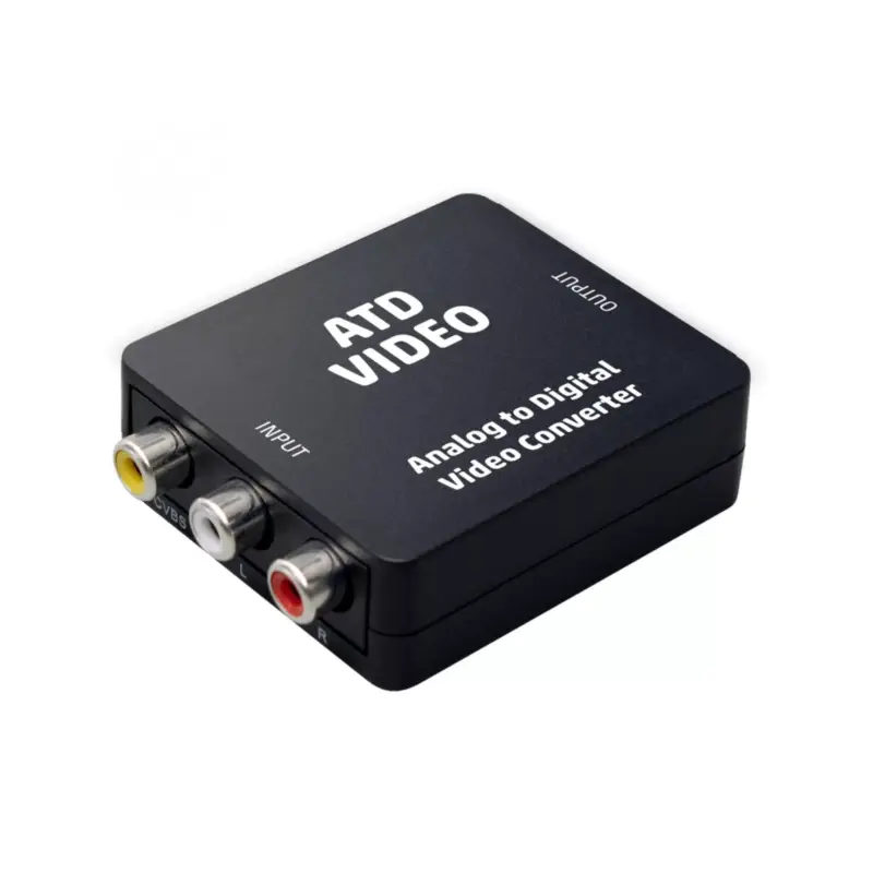 Home ATD VIDEO analóg-digitális videóátalakító, RCA-HDMI, USB-A - miniUSB tápkábel, ATD_VIDEO Biztonságos fizetés