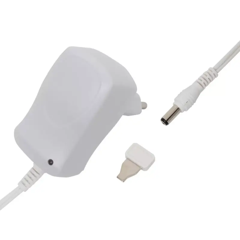 Home MW MA06/G+ hálózati adapter, 600 mA áramfelvételig, ideális 3-12 V-os készülékekhez, szabályozható feszültség, LED visszajelző, fix csatlakozó, MW_MA06_G_ Alacsony ár