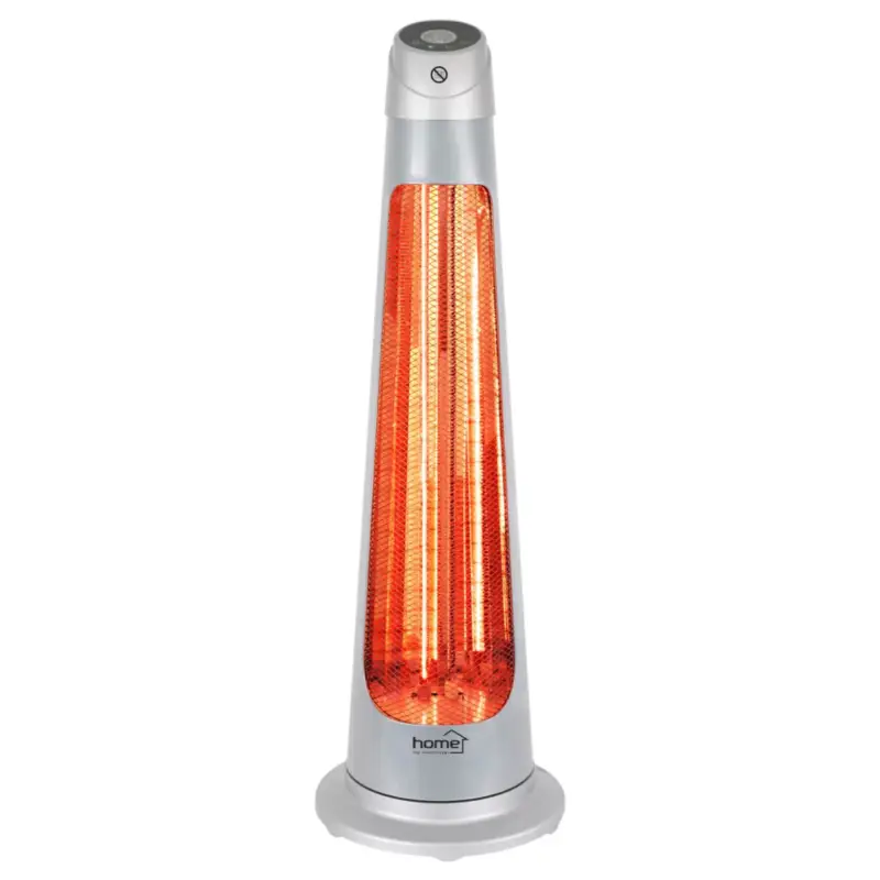 Népszerű Home FK 252 álló elektromos karbon és halogén kombinált fűtőtest, 1200W/1200W, IPX4 védelem, távirányító, ezüst, FK_252