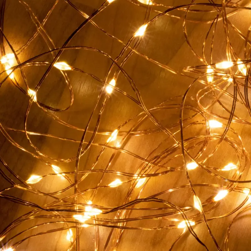 Home ML 150/WW micro LED-es fényfüzér-köteg, 150 db melegfehér micro LED, 6 ágú, vékony, ezüstszínű vezeték, hálózati adapter, kül- és beltéri kivitel, ML_150_WW Biztonságos vásárlás