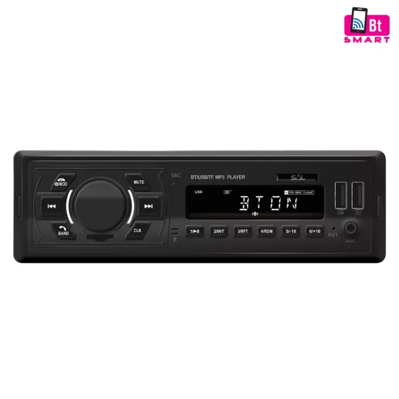 Vedd meg online SAL VB 2300 smart autórádió, 4 x 45 W, 4 RCA, FM, BT, USB, MicroSD, AUX, Android/iOS App, VB_2300