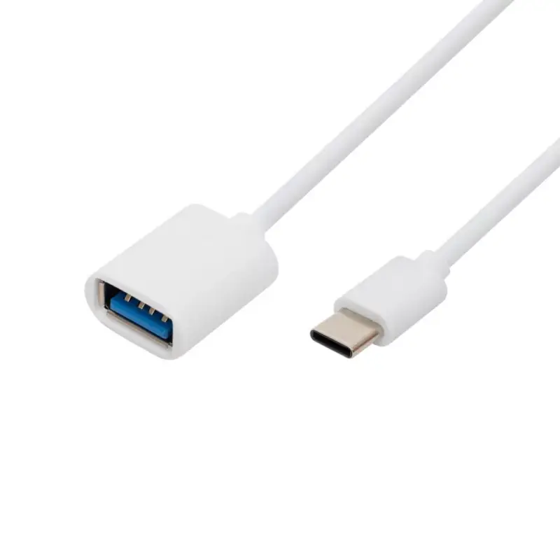 Home USBC OTG kábel, USB-C dugó, USB-A aljzat, kétirányú, 16cm, 2,1A, 480 Mbps, USBC_OTG Azonnal elérhető