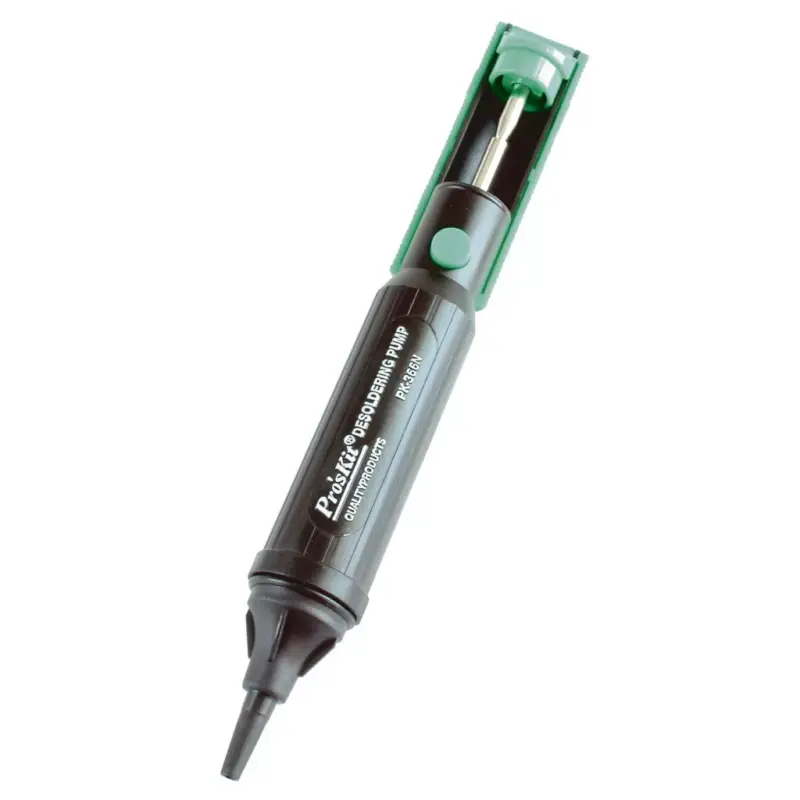 Expressz szállítás Pro'skit 8PK-366N-G ónszippantó, erős szívóhatás, tartósan hőálló, dupla gumigyűrű, 8PK-366N-G