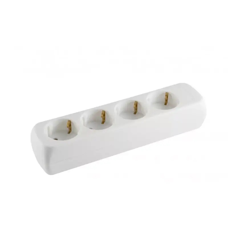 Kedvezményes ár Home NV 04 hálózati elosztó, szerelhető, 4 gyermekvédelemmel ellátott aljzat, falra akasztható, max. 3500W, fehér
