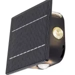 Bestseller Rábalux 77034 Emmen Kültéri lámpa Napelemes lámpa fekete, átlátszó LED 0,5, változtatható, IP54