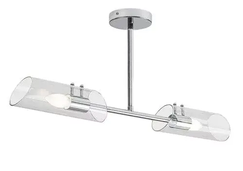 Alacsony ár Rábalux 75030 Teodoro Beltéri lámpa Fürdőszobai lámpa króm, átlátszó E14 2x MAX 12, IP44