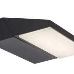Rábalux 77064 Senica Kültéri lámpa Kültéri fali lámpa fekete, fehér LED 13, természetes fehér (3500-5000 K), IP65 Szuper ajánlat
