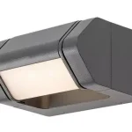 Rábalux 77103 Medna Kültéri lámpa Kültéri fali lámpa antracit, fehér LED 8, meleg fehér (2700-3000K), IP54 Szuper akció
