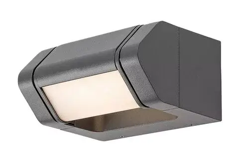 Rábalux 77103 Medna Kültéri lámpa Kültéri fali lámpa antracit, fehér LED 8, meleg fehér (2700-3000K), IP54 Szuper akció