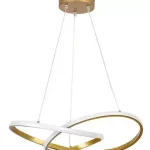 Kedvezményes ár Rábalux 72215 Castiel Beltéri lámpa Függeszték arany, fehér LED 36, meleg fehér (2700-3000K), IP20