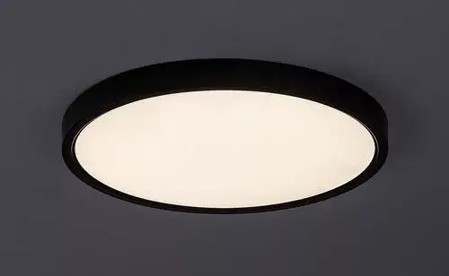 Rábalux 71072 Paulos Beltéri lámpa Mennyezeti lámpa fekete, fehér LED 24, természetes fehér (3500-5000 K), IP20 Kiárusítás