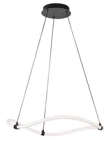 Rábalux 72253 Serena Beltéri lámpa Függeszték fekete, fehér LED 34, természetes fehér (3500-5000 K), IP20 Népszerű