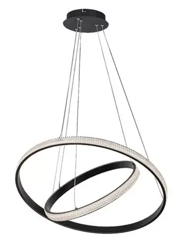 Rábalux 72259 Grete Beltéri lámpa Függeszték fekete, fehér LED 60, meleg fehér (2700-3000K), IP20 Biztonságos fizetés
