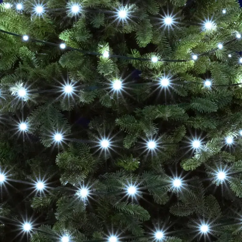 Prémium Home LED508DWH DOT LED-es fényfüzér, kül- és beltéri kivitel, 500 db hidegfehér LED, 8 világítási mód, 50 m füzérhossz