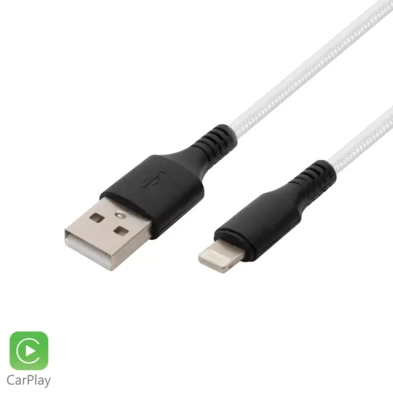 Gyors szállítás Home USBAL1 töltőkábel, USB A / Lightning, 2.1A, 1m, fehér