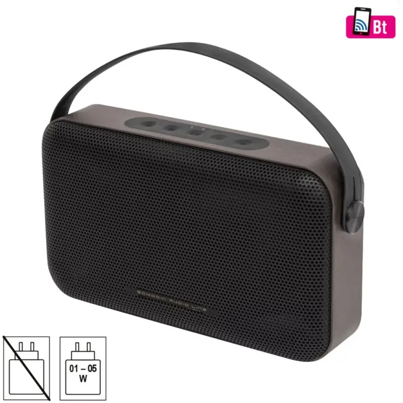Árcsökkenés SAL BT4000 vezeték nélküli hangszóró, 2 x 8 W, Bass-reflex, AUX, beépített mikrofon, Soft Touch gombok,~18 h üzemidő, tartozék USB-C kábel