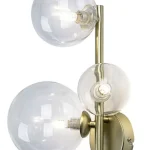 Rábalux RBL71299 Aslov Beltéri lámpa Fali lámpa arany, átlátszó G9 3X MAX 28 IP20 Ne maradj le