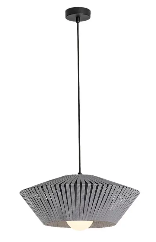 Kihagyhatatlan ajánlat Rábalux RBL72150 Revan Beltéri lámpa Függeszték fekete, szürke E27 1x MAX 6 IP20
