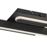 Rábalux RBL71051 Sindri Beltéri lámpa Mennyezeti lámpa fekete, fehér LED 18 IP20 Vásárlói kedvenc