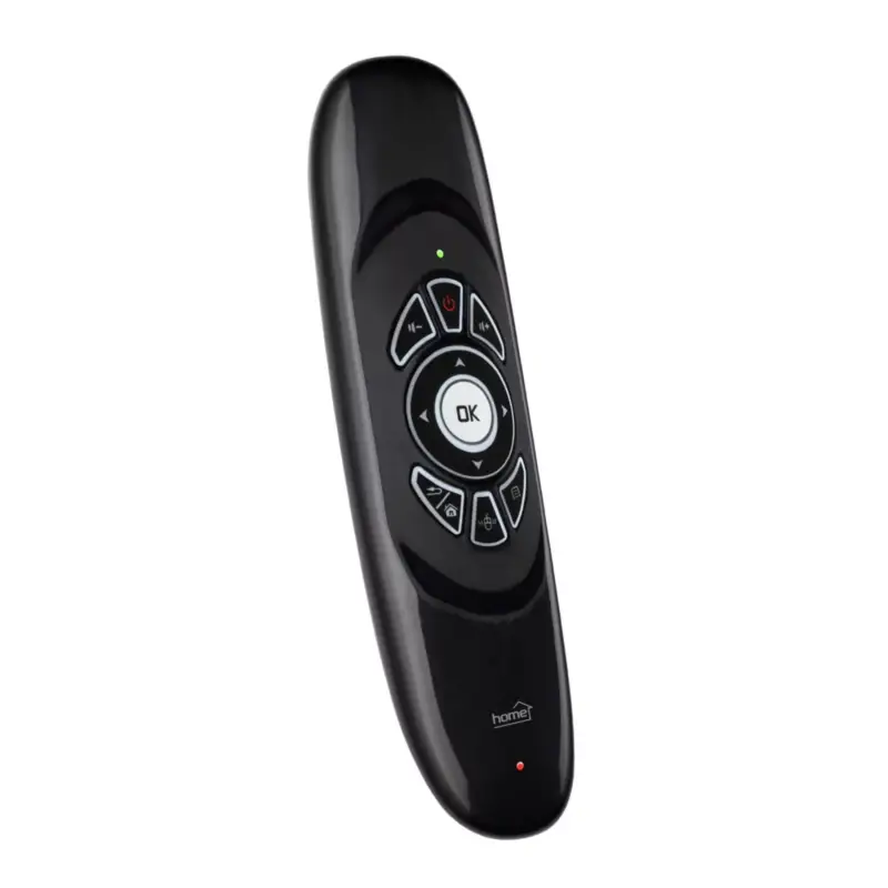 Szezonális akció Home URCAIR2 SMART távirányító, 2in1, egér, billentyűzet, tölthető, légegér, air mouse, világító billentyűzet