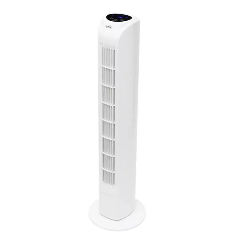 Árengedmény Home TWFR78 oszlopventilátor, 45 W, 3 sebességfokozat, távirányító, kikapcsolás időzítés, oszcillálás
