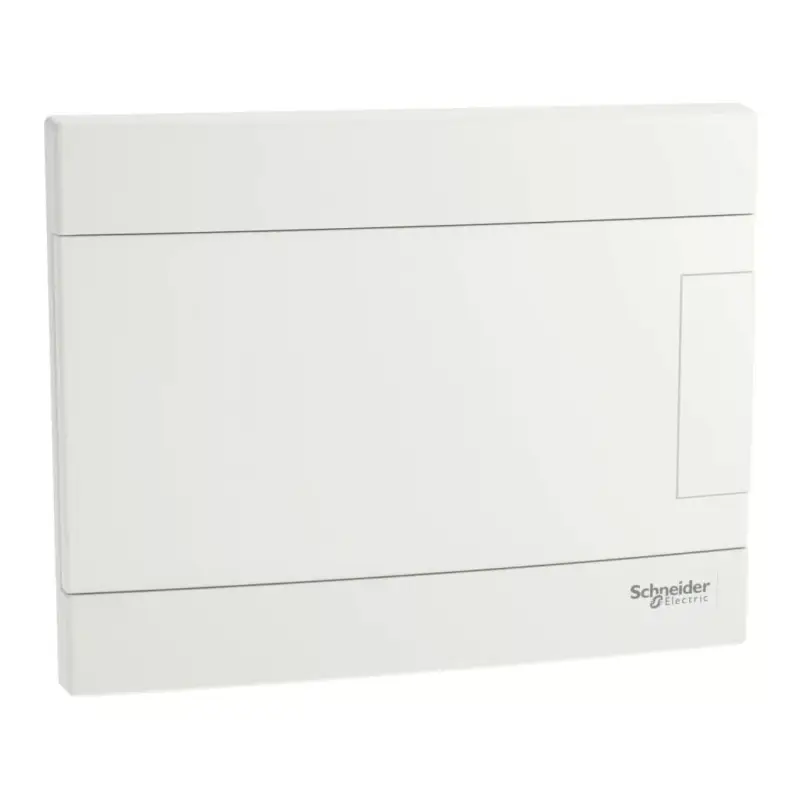 Schneider EASY9 EU Kiselosztó, 8 modul, PE+N sínnel, teli ajtóval, süllyesztett EZ9EUB108 Biztonságos fizetés