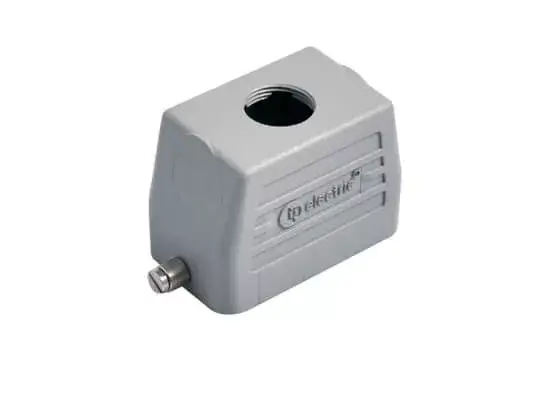 TP Electric Ipari nehézcsatlakozó dugó ház,felső bemenet, egy pár rögzítő füllel 24-1016-02-06M20 Exkluzív ajánlat