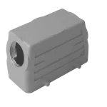 Expressz szállítás TP Electric Ipari nehézcsatlakozó, dugó ház,oldalsó bemenet, dupla rögzítő füllel 24-1616-11-06M25
