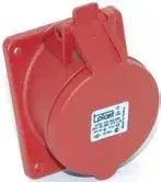 TP Electric 5x16A - Beépíthető dugalj (ferde) -83x90 alap (IP44) 3105-309-1600 Kiárusítás