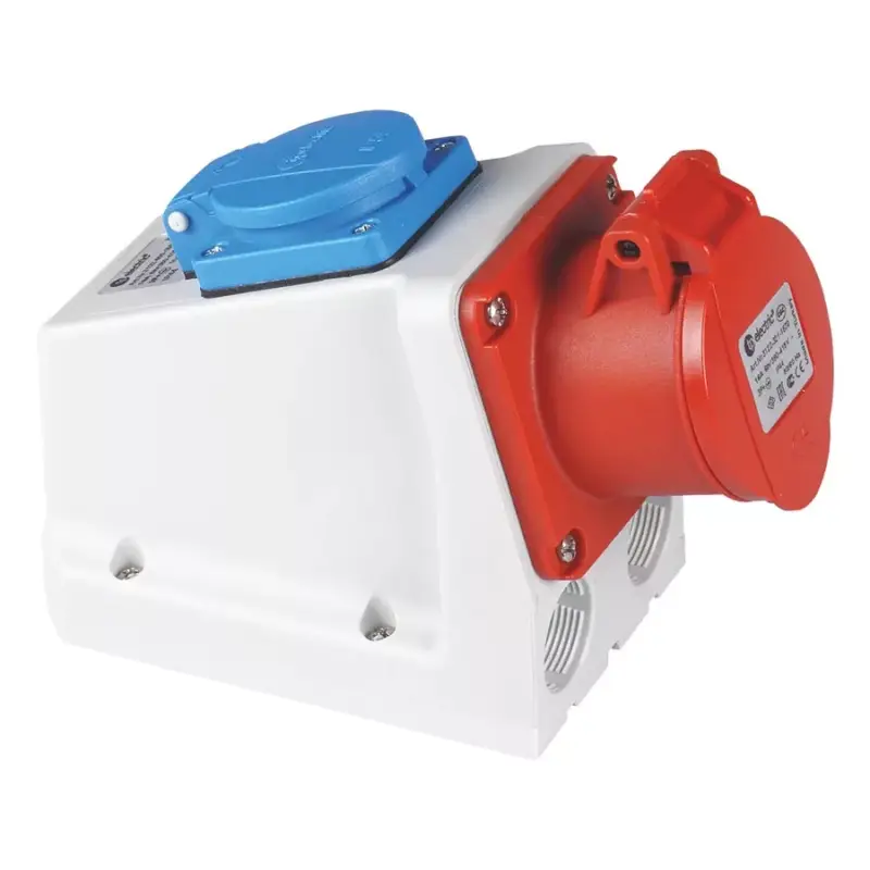 Azonnali szállítás TP Electric Kombinált fali aljzat, 4x32A 3126-600-1600