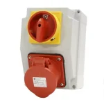 TP Electric Szerelt ipari doboz 120×170mm IP44 3 fázisú (75x75) aljzat 5x32A 1db+kapcsoló 32A 1db 3317-000-7001H Biztonságos vásárlás