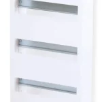 Tehnoplast Falon kívüli kiselosztó doboz, A sorozat, 36modulos, ajtó nélkül-3soros, 250x463x70 mm, IP40 THP-N36A Akció