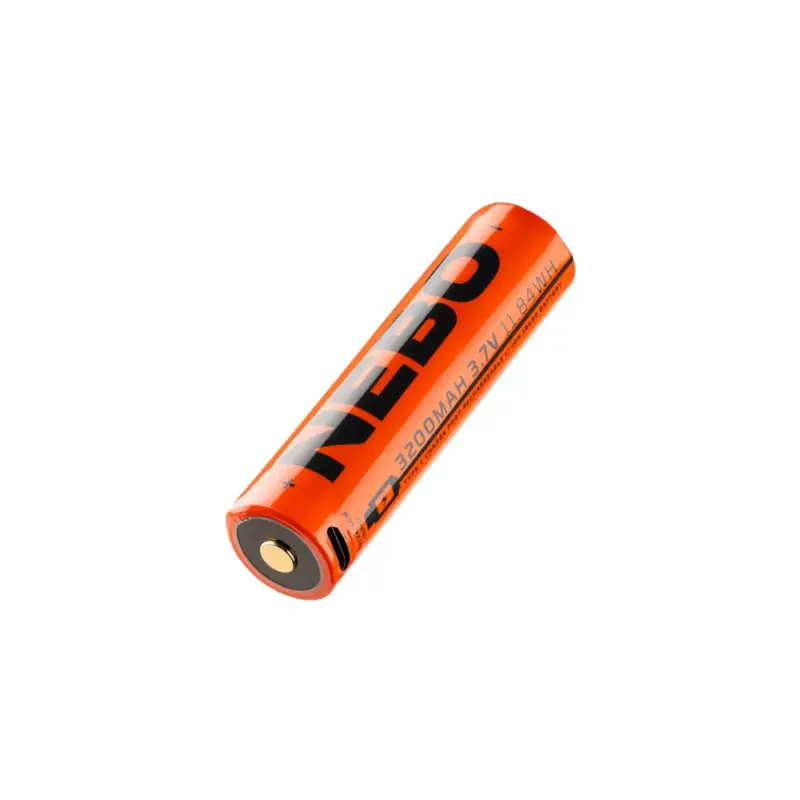 NEBO NEB-BAT-0008-G akkumulátor, 3200 mAh, 3,7 V, 18650, Li-on Biztonságos fizetés