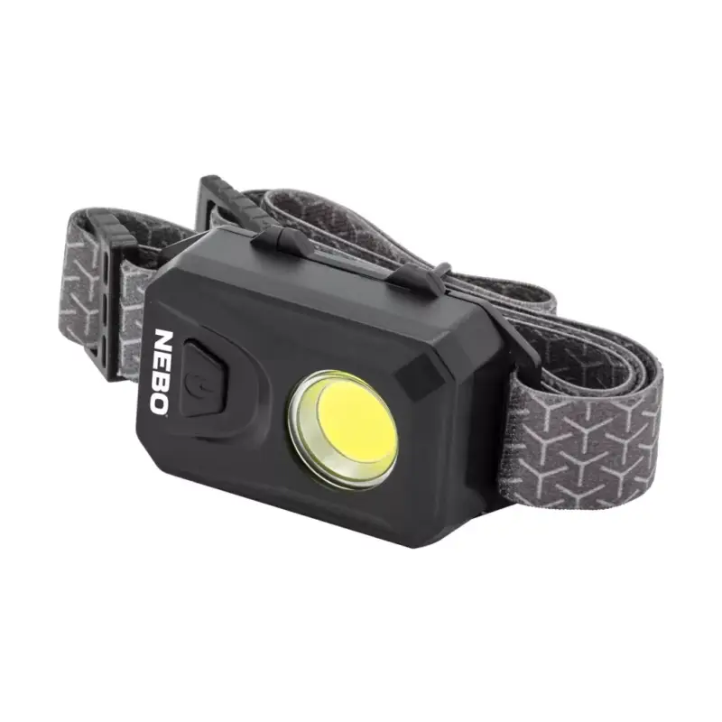 NEBO NEB-HLP-7000-G 150 fejlámpa, 150 lumen, COB LED, 3 üzemmód, elemes Prémium