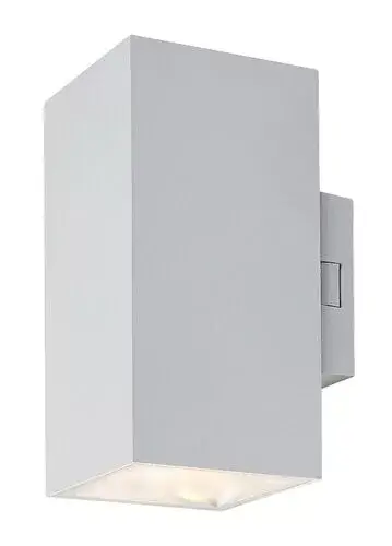 Rábalux 77164 Urfa Kültéri lámpa, Kültéri fali lámpa, fehér-fehér LED 18, IP65 Gyors szállítás