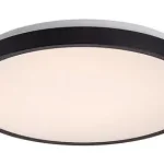 Rábalux 71440 Alenzo Beltéri lámpa, LED panel, fekete-fehér LED 36, IP44 Gyors szállítás