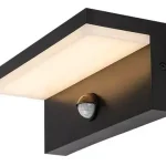 Rábalux 77115 Zaragoza Kültéri lámpa, Kültéri fali lámpa, fekete-fehér LED 9, IP54 Gyors kiszállítás