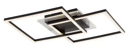 Rábalux 71372 Ottavia Beltéri lámpa, Mennyezeti lámpa, fekete-fehér LED 28, IP20 Csak ma