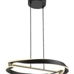 Csak ma Rábalux 72149 Adalind Beltéri lámpa, Függeszték, fekete/ arany-fehér LED 40, IP20