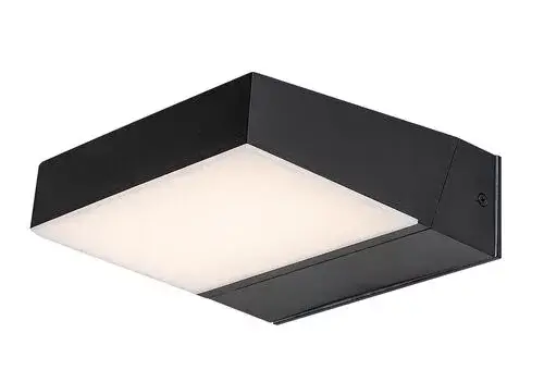 Rábalux 77121 Laxa Kültéri lámpa, Kültéri fali lámpa, fekete-fehér LED 14, IP54 Azonnal elérhető