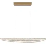 Rábalux 72413 Zofrael Beltéri lámpa, Függeszték, arany-átlátszó LED 32, IP20 Outlet