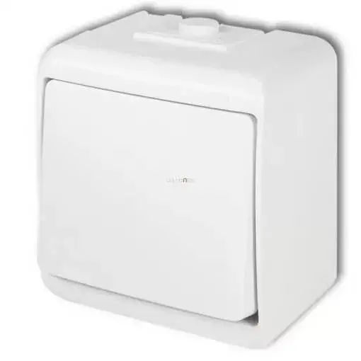 Népszerű AQUASTAR 2 PÓLUSÚ KAPCSOLÓ, IP54, FEHÉR, 22181