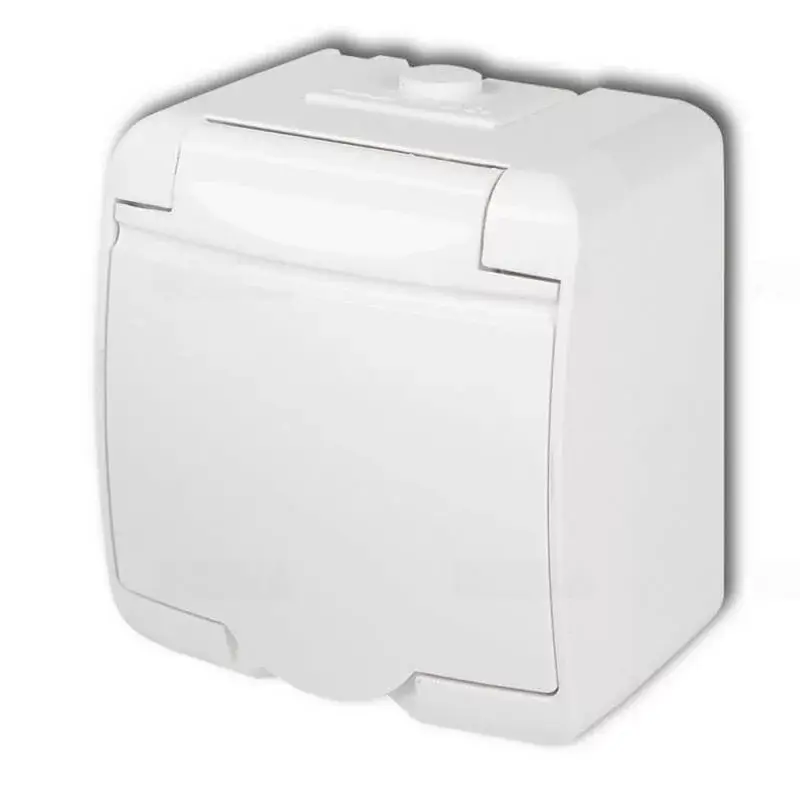 AQUASTAR FÖLDELT DUGALJ, CSAPFEDELES, IP54, FEHÉR, 22141 Csak ma