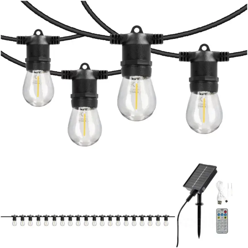 Exkluzív ajánlat Solar garland LED STARLIGHT NEO 10m 20x0,042W E27 LED2B KOBI-004522 KOBI