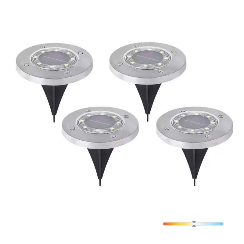 Solar garden lamp LED CLAVO G2 4000K IP44 4-pak LED2B KOBI-004508 KOBI Outlet