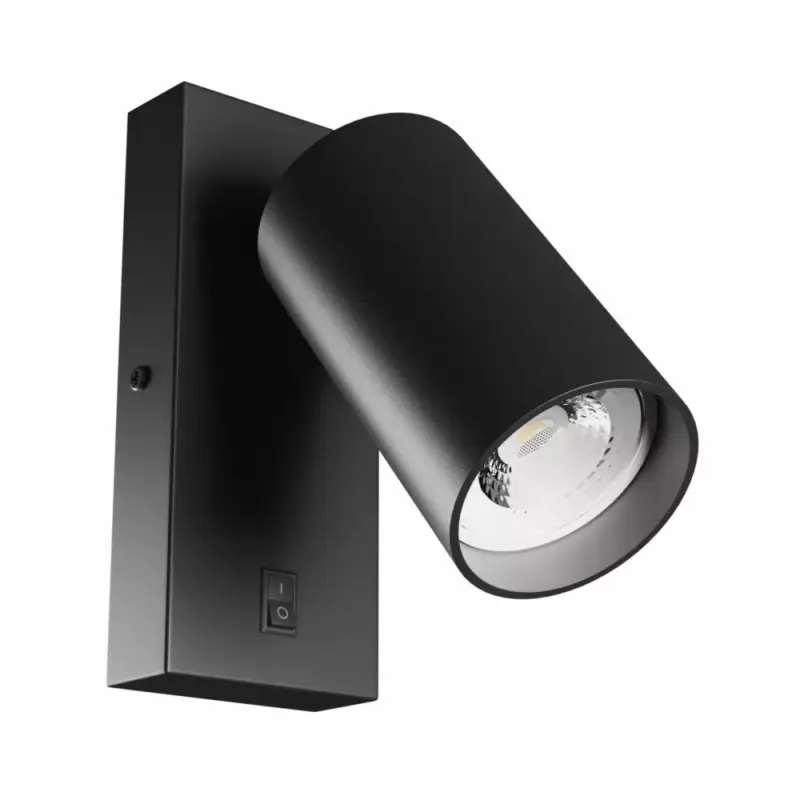 Exkluzív ajánlat SQUALLA VARIOSA SWITCH GU10 SCONCE 230V IP20 55x100MM BLACK ROUND SLIP006022 SpectrumLED